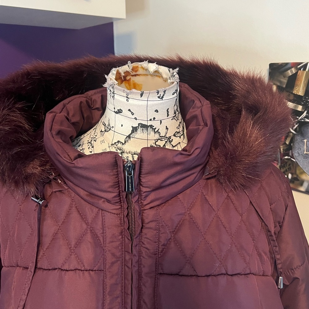 Susan Graver Plus Size Puffy Jacket Coat - Picture 7 of 10